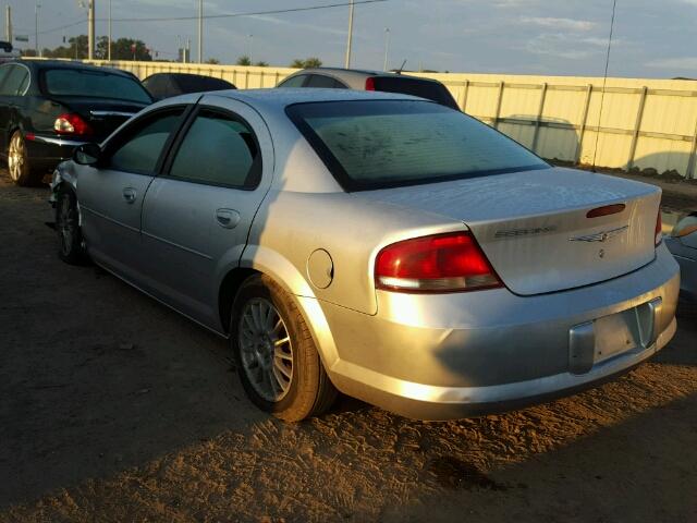 1C3EL46JX5N505546 - 2005 CHRYSLER SEBRING SILVER photo 3