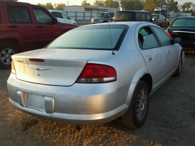 1C3EL46JX5N505546 - 2005 CHRYSLER SEBRING SILVER photo 4