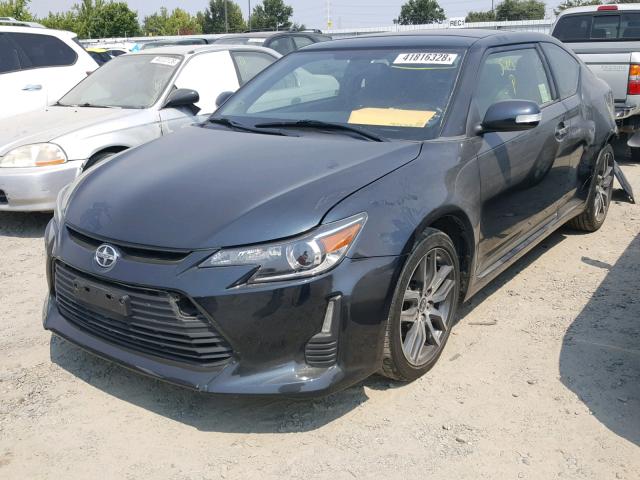 JTKJF5C72F3095301 - 2015 TOYOTA SCION TC 灰色 照片 2