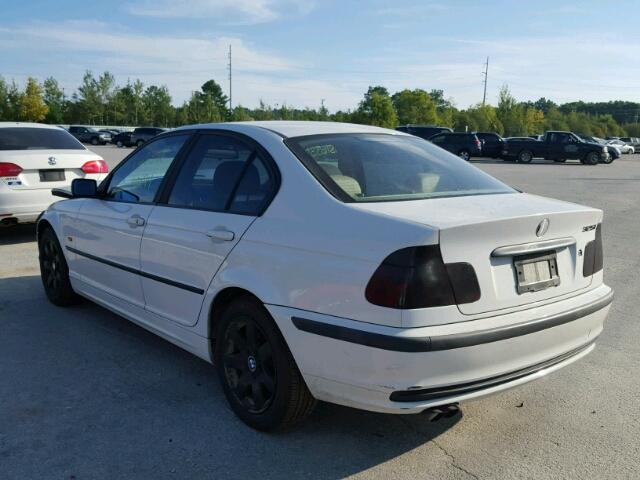 WBAAV33411FU88778 - 2001 BMW 325 WHITE photo 3