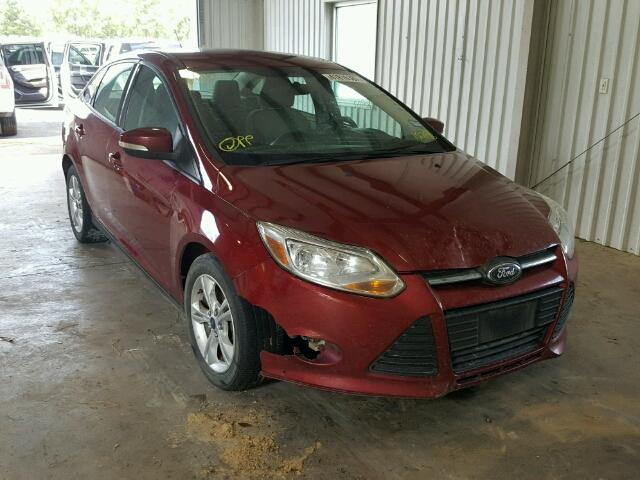 1FADP3F28DL157843 - 2013 FORD FOCUS SE RED photo 1