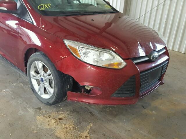 1FADP3F28DL157843 - 2013 FORD FOCUS SE RED photo 9