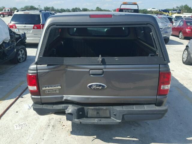 1FTYR10D96PA84613 - 2006 FORD RANGER GRAY photo 6