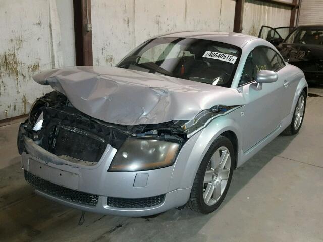 TRUSC28N841003844 - 2004 AUDI TT SILVER photo 2