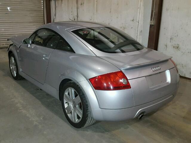 TRUSC28N841003844 - 2004 AUDI TT SILVER photo 3