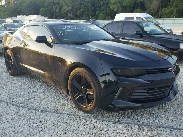 1G1FB1RS0G0121404 - 2016 CHEVROLET CAMARO BLACK photo 1