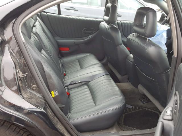 1G2WR52123F166545 - 2003 PONTIAC GRAND PRIX BLACK photo 6