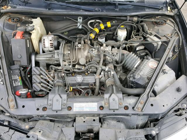 1G2WR52123F166545 - 2003 PONTIAC GRAND PRIX BLACK photo 7