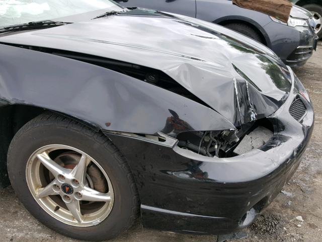 1G2WR52123F166545 - 2003 PONTIAC GRAND PRIX BLACK photo 9