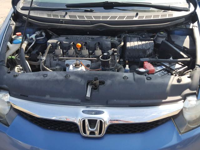 19XFA1F36BE028703 - 2011 HONDA CIVIC VP BLUE photo 7