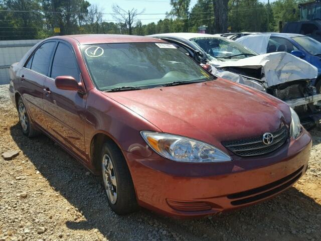 4T1BE30K92U588579 - 2002 TOYOTA CAMRY LE RED photo 1