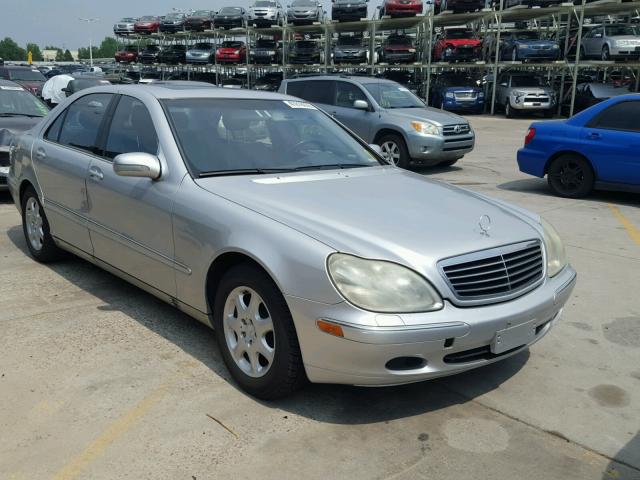 WDBNG70J51A152160 - 2001 MERCEDES-BENZ S 430 SILVER photo 1