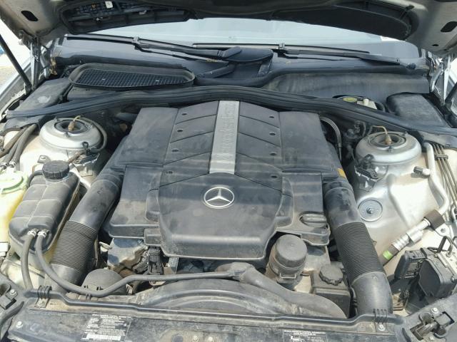 WDBNG70J51A152160 - 2001 MERCEDES-BENZ S 430 SILVER photo 7