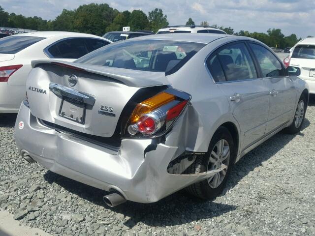 1N4AL2AP0BN415639 - 2011 NISSAN ALTIMA BAS SILVER photo 4