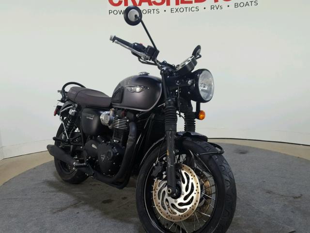 SMTD40HL4HT789365 - 2017 TRIUMPH MOTORCYCLE BONNEVILLE GRAY photo 2