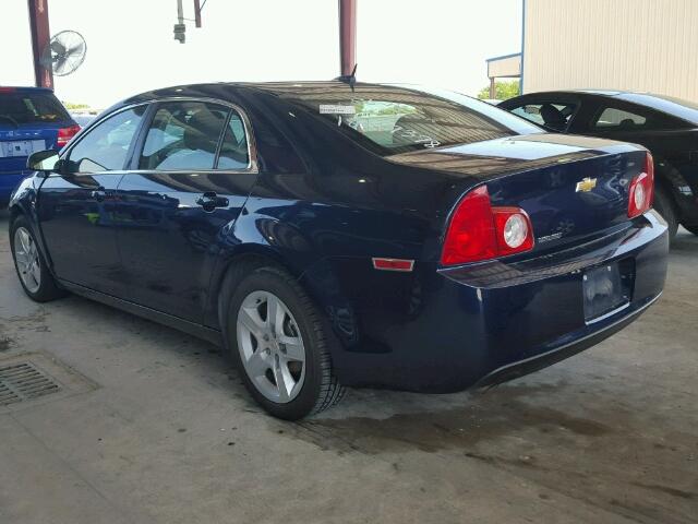 1G1ZB5E10BF169850 - 2011 CHEVROLET MALIBU LS ლურჯი ფოტო 3