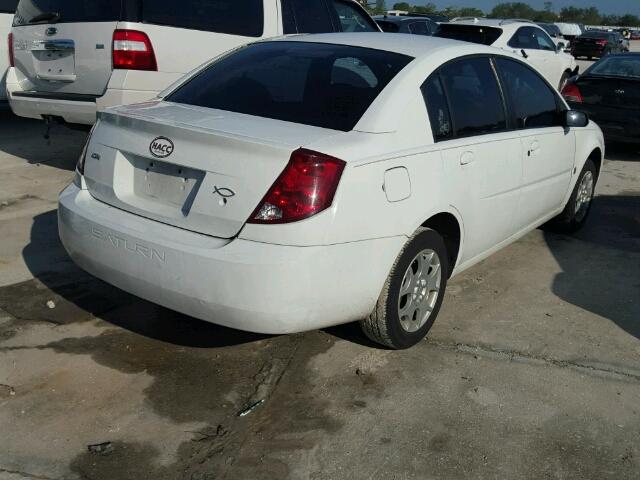1G8AZ52F34Z151743 - 2004 SATURN ION LEVEL WHITE photo 4