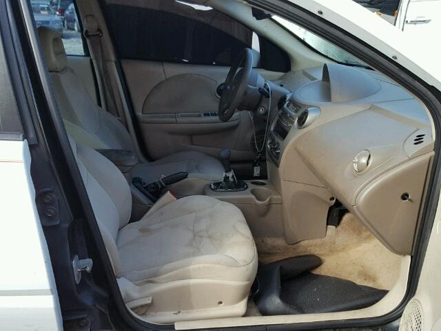 1G8AZ52F34Z151743 - 2004 SATURN ION LEVEL WHITE photo 5