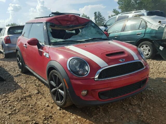 WMWSV3C50DT391820 - 2013 MINI COOPER S RED photo 1