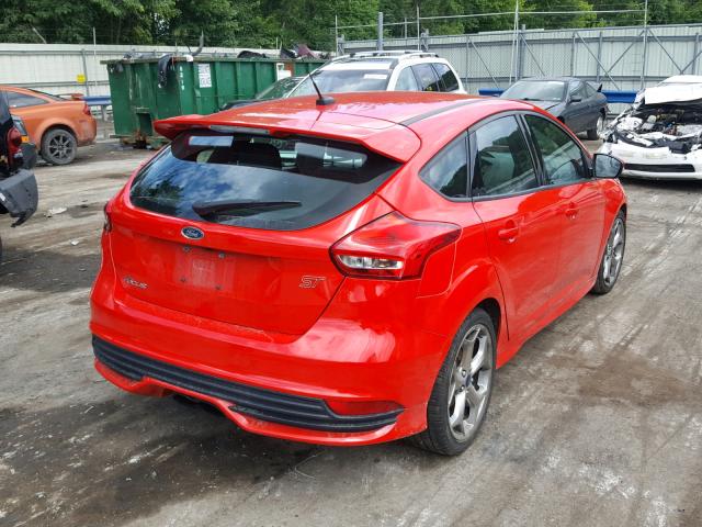 1FADP3L97GL261892 - 2016 FORD FOCUS ST RED photo 4