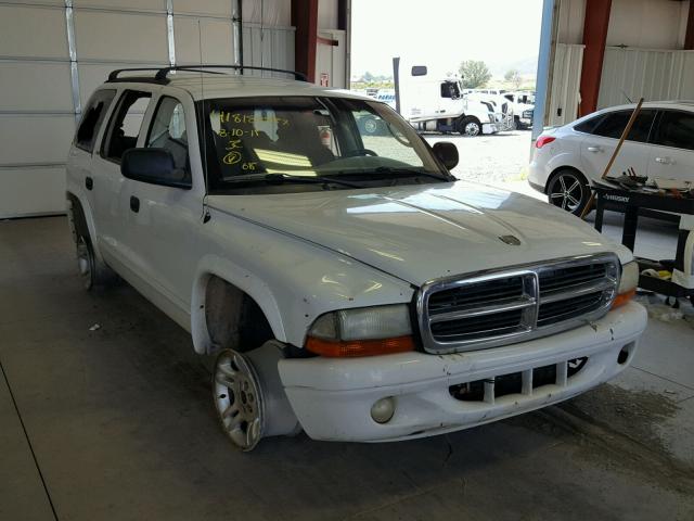 1B4HS48Z42F204613 - 2002 DODGE DURANGO SL WHITE photo 1