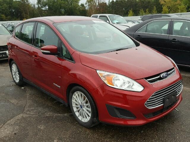 1FADP5AUXDL526609 - 2013 FORD C-MAX RED photo 1