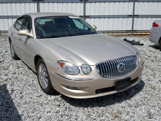 2G4WD582481190544 - 2008 BUICK LACROSSE C BEIGE photo 1