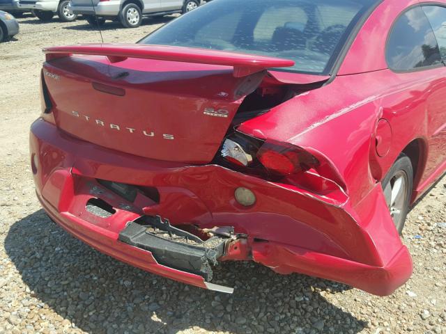 4B3AG52H53E183323 - 2003 DODGE STRATUS R/ RED photo 9