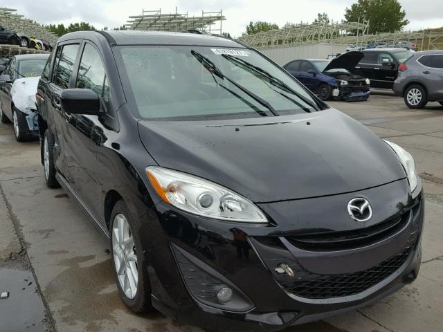 JM1CW2DL1C0115738 - 2012 MAZDA 5 BLACK photo 1