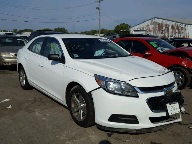 1G11B5SL3EF145744 - 2014 CHEVROLET MALIBU LS WHITE photo 1