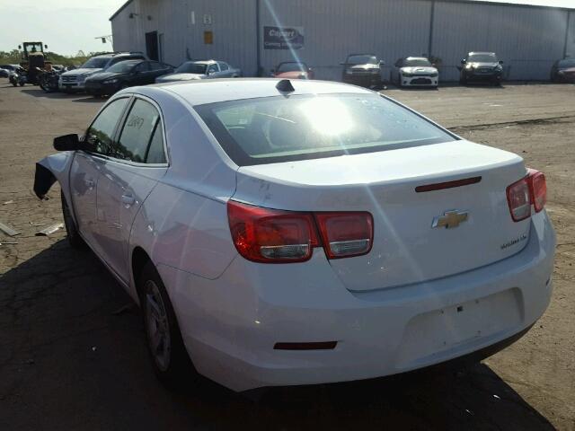 1G11B5SL3EF145744 - 2014 CHEVROLET MALIBU LS WHITE photo 3