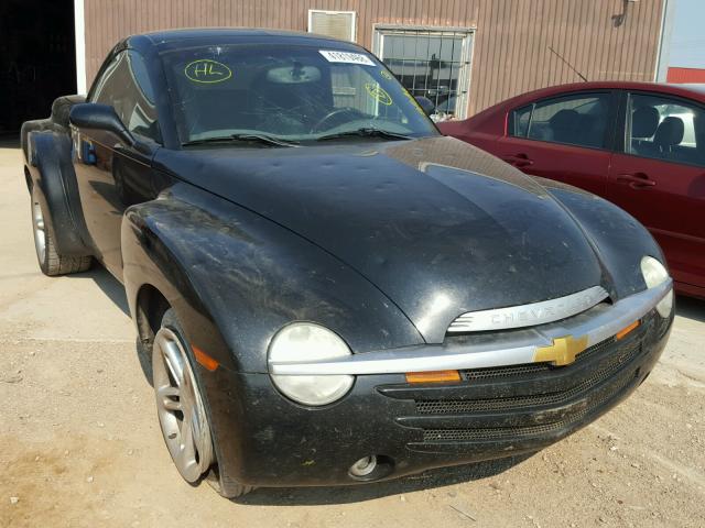 1GCES14P03B102954 - 2003 CHEVROLET SSR BLACK photo 1