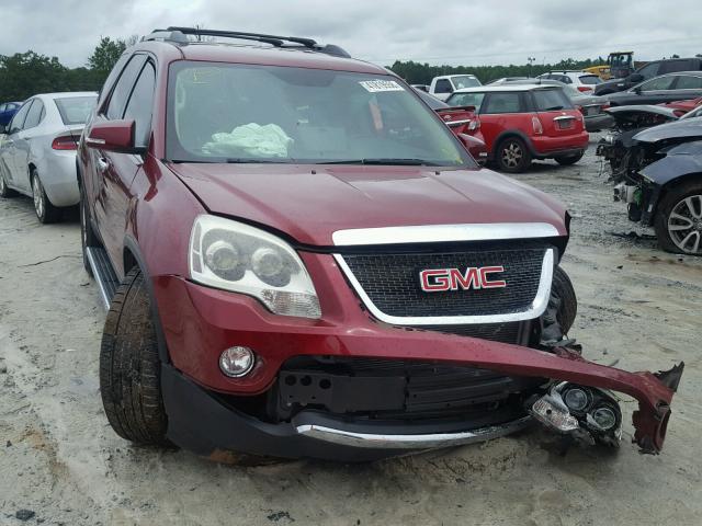 1GKKRRED2BJ120558 - 2011 GMC ACADIA SLT 勃艮第红 照片 1