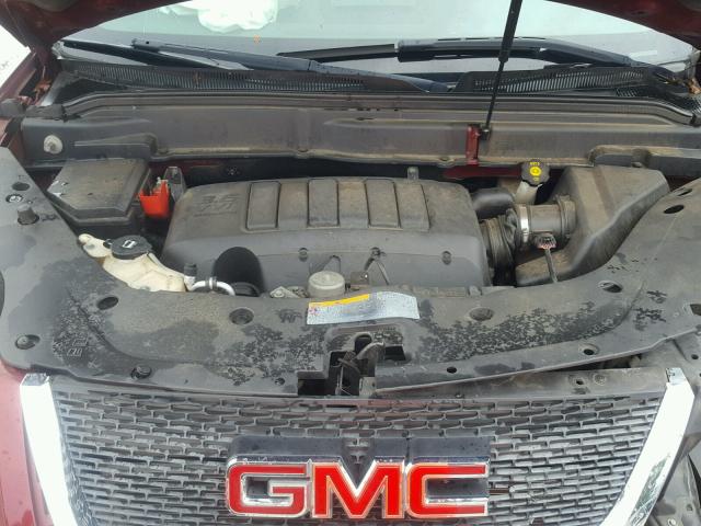 1GKKRRED2BJ120558 - 2011 GMC ACADIA SLT 勃艮第红 照片 7