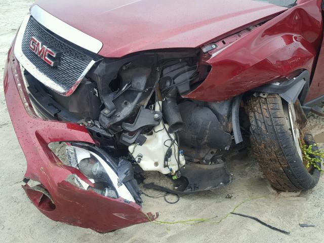 1GKKRRED2BJ120558 - 2011 GMC ACADIA SLT 勃艮第红 照片 9