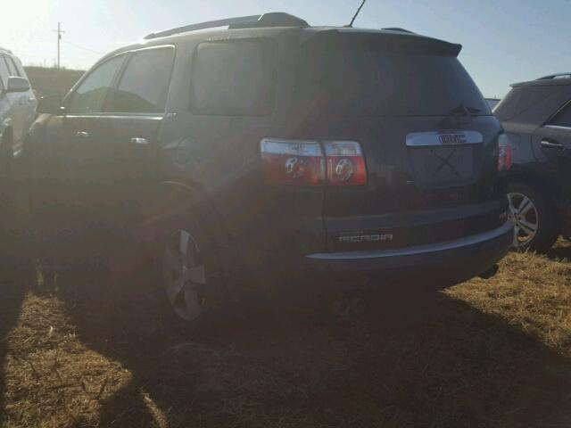 1GKLVMED5AJ131264 - 2010 GMC ACADIA BLACK photo 3