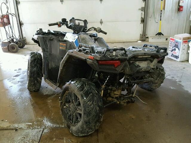 4XASXE855HB128694 - 2017 POLARIS SPORTSMAN 灰色 照片 3