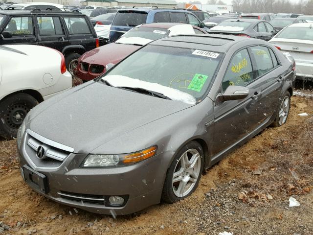 19UUA66268A036017 - 2008 ACURA TL GRAY photo 2