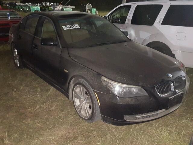 WBANU5C59AC128538 - 2010 BMW 528 BLACK photo 1