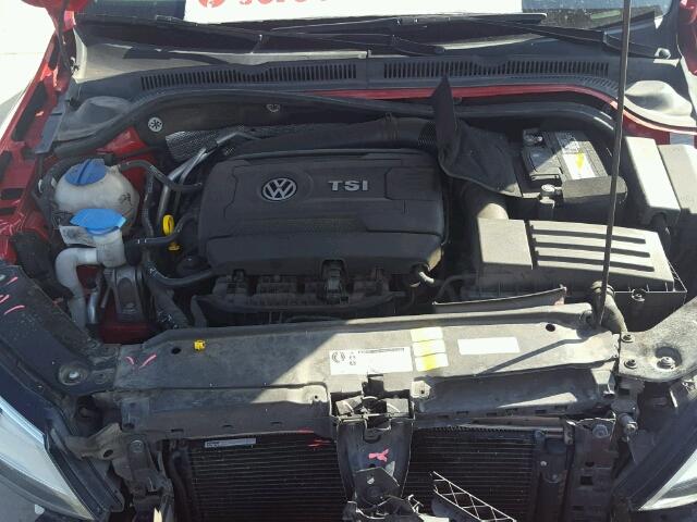 3VWD17AJ9EM401563 - 2014 VOLKSWAGEN JETTA SE Qırmızı foto 7