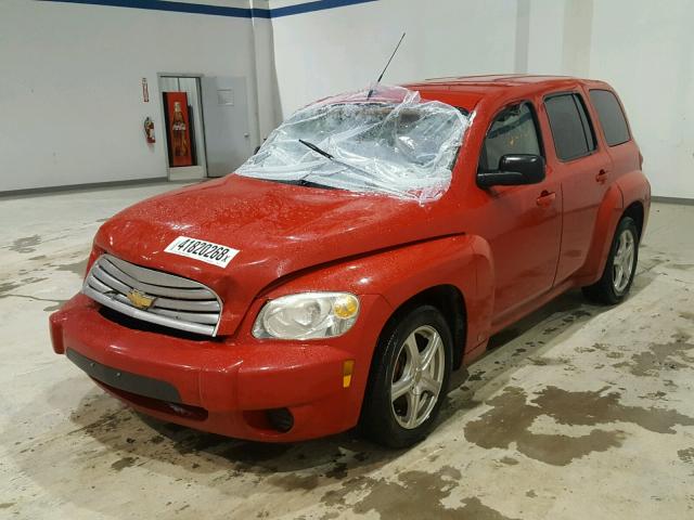 3GNCA13B59S623222 - 2009 CHEVROLET HHR LS RED photo 2