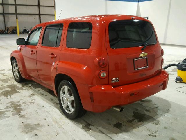 3GNCA13B59S623222 - 2009 CHEVROLET HHR LS RED photo 3