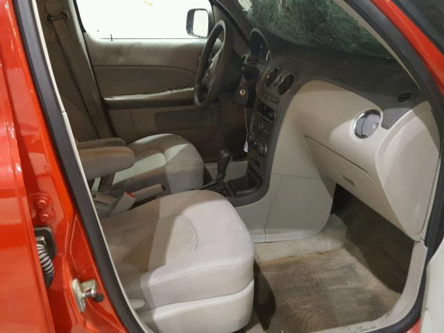 3GNCA13B59S623222 - 2009 CHEVROLET HHR LS RED photo 5