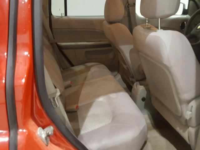 3GNCA13B59S623222 - 2009 CHEVROLET HHR LS RED photo 6