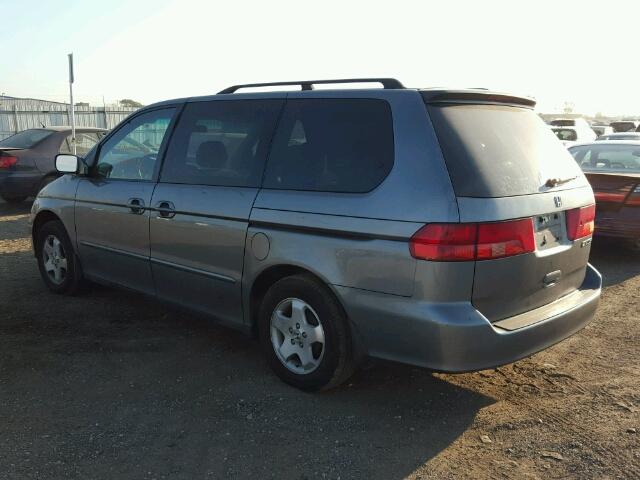 2HKRL18671H607868 - 2001 HONDA ODYSSEY GRAY photo 3