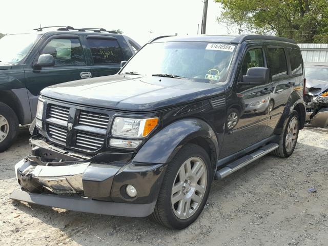 1D4PU4GK1BW605908 - 2011 DODGE NITRO HEAT BLACK photo 2