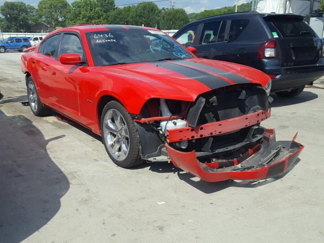 2C3CDXCT0EH135342 - 2014 DODGE CHARGER R/ RED photo 1