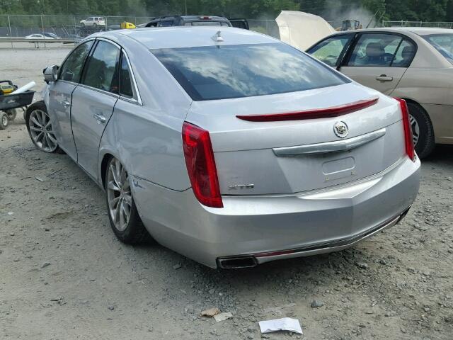 2G61P5S32D9117047 - 2013 CADILLAC XTS LUXURY SILVER photo 3