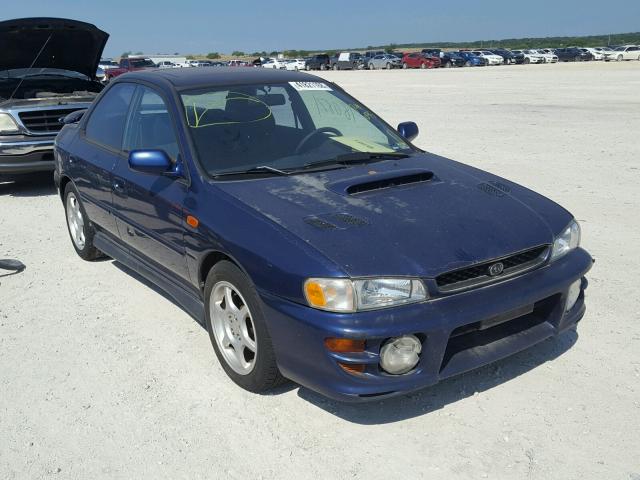 JF1GC6756YH501214 - 2000 SUBARU IMPREZA RS BLUE photo 1