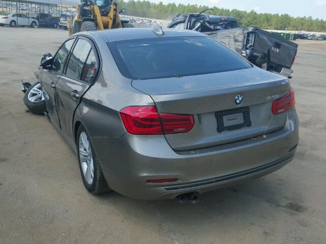 WBA8E9G52GNT44370 - 2016 BMW 328 I SULE GRAY photo 3